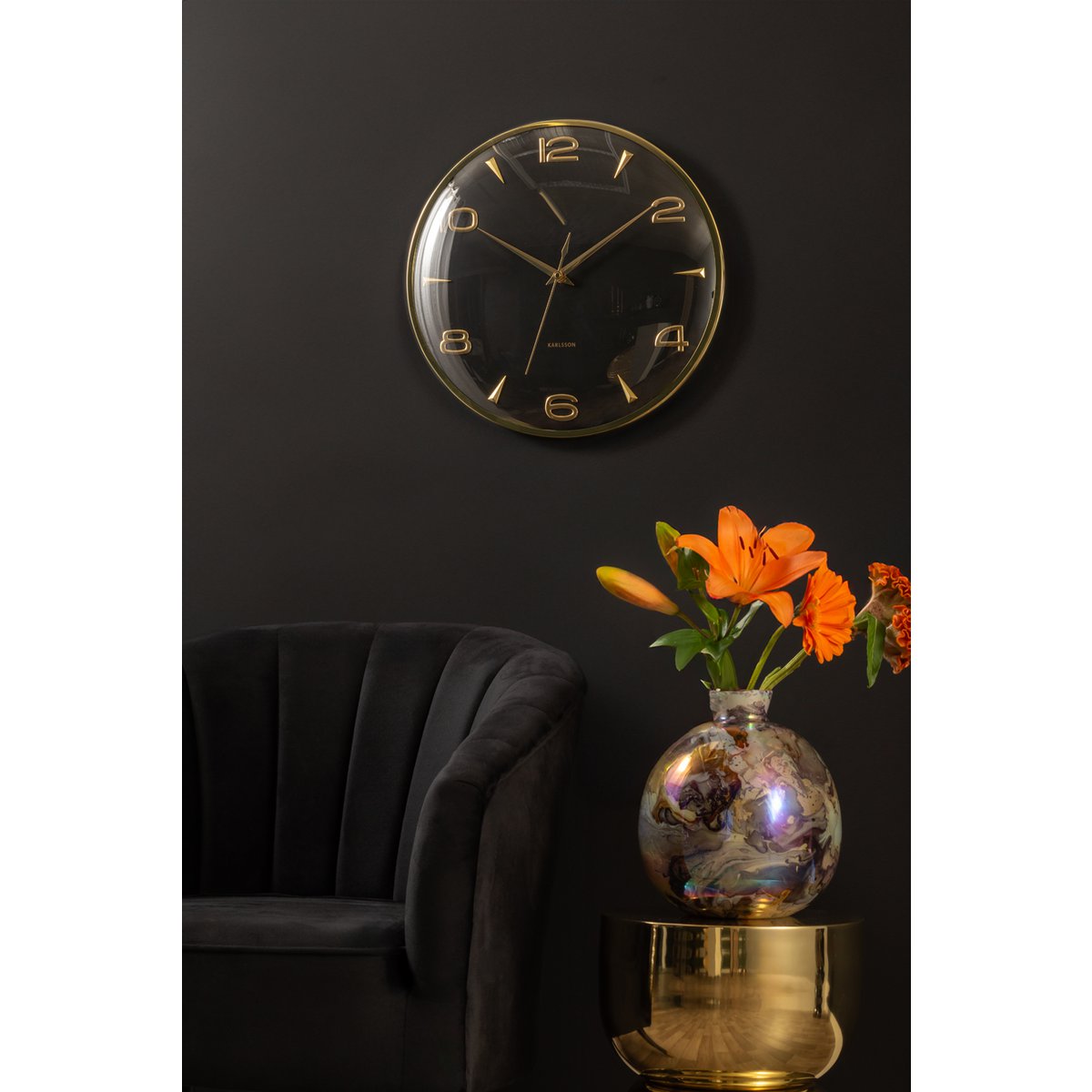 Reloj de pared Sienna Glow