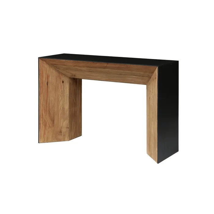 CONSOLA MADERA RECICLADA PINO 120X40X80 MARRON MB204939