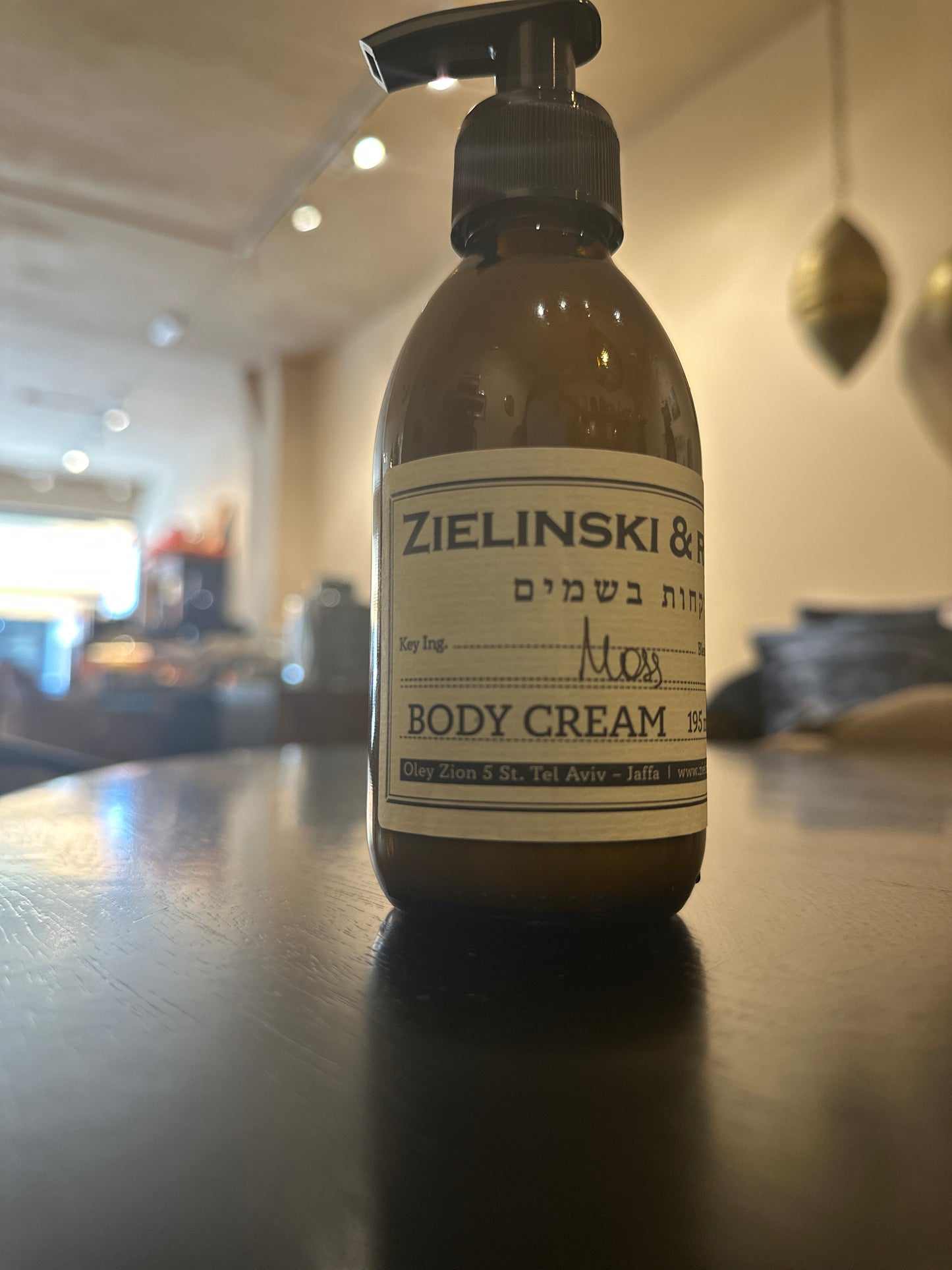 BODY CREAM moss 195ml
