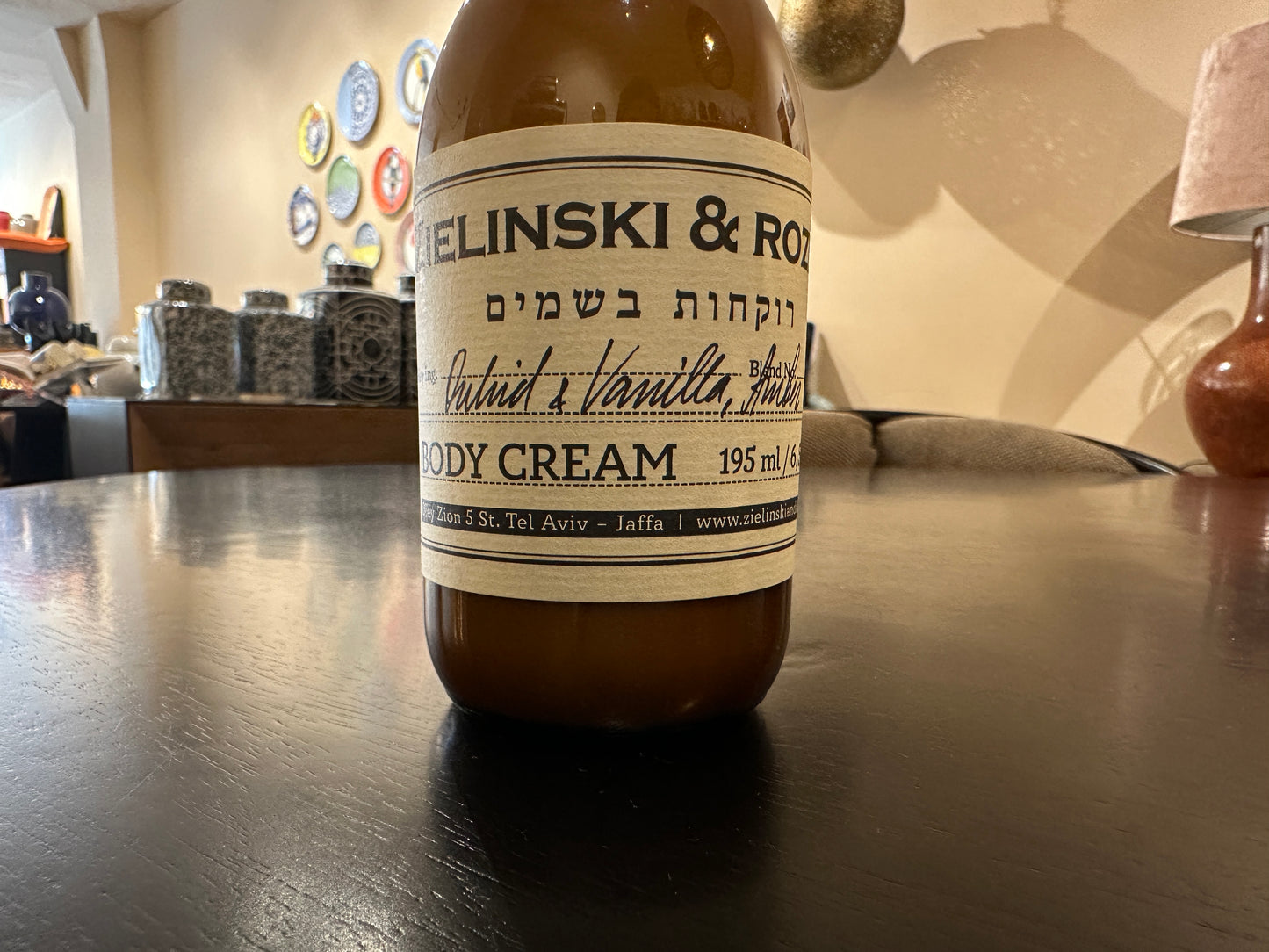 ZIELINSKI body cream orchid vanilla amber