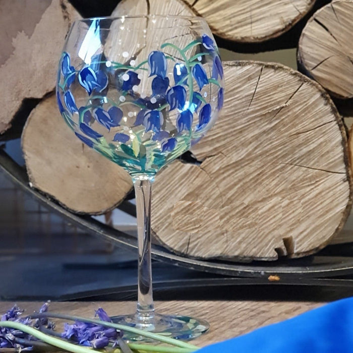 Flora Gin Glass Clocks copa individual