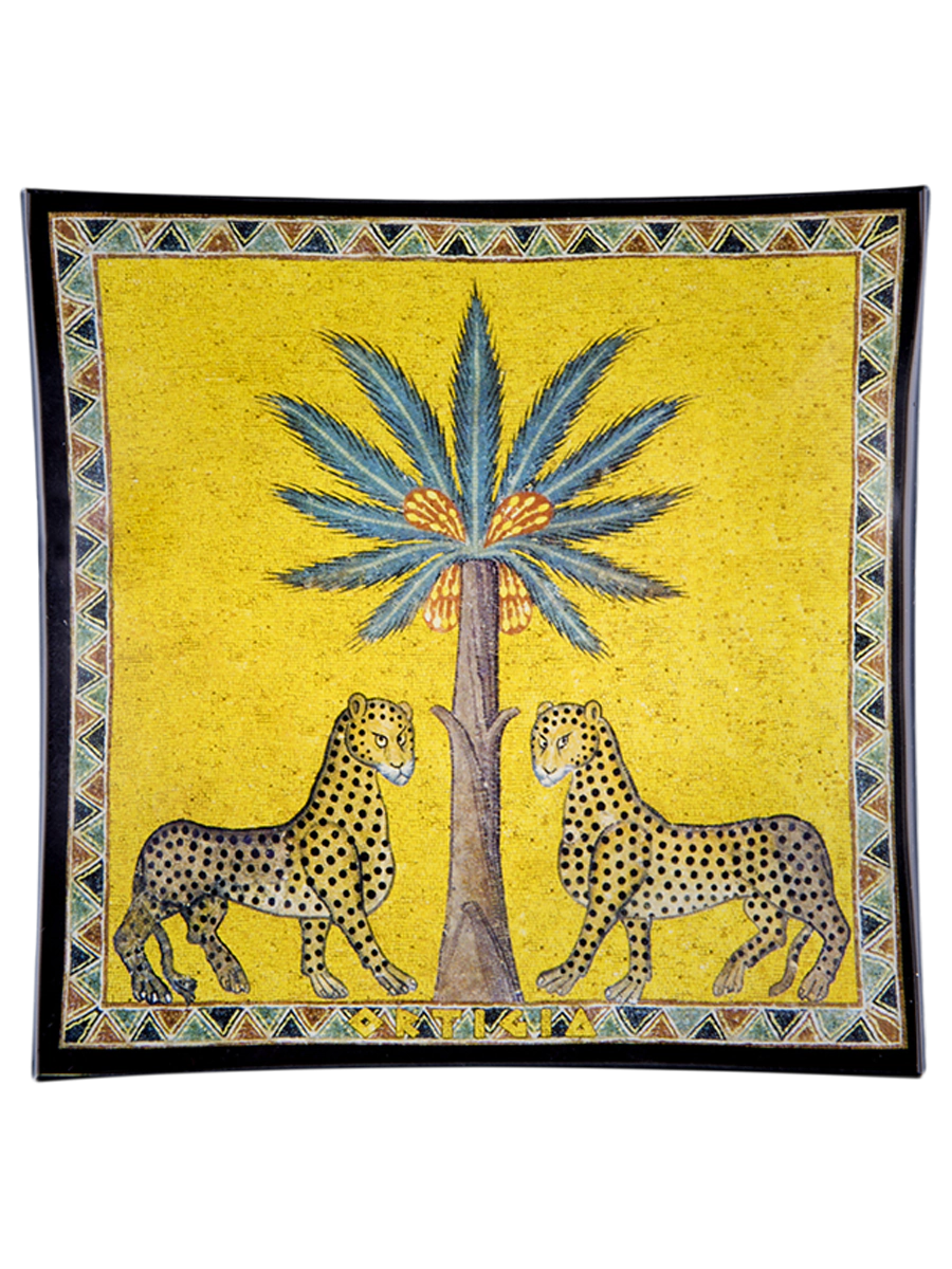 Plato de vidrio Zagara y jabón