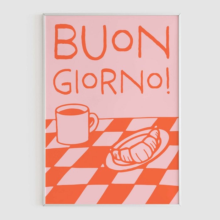 Buenos días - Póster A2v