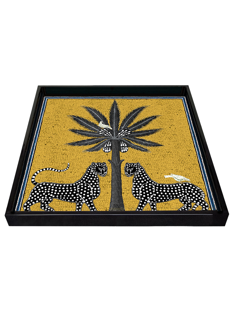 Bandeja cuadrada Sahara (25,5 x 25,5 cm)