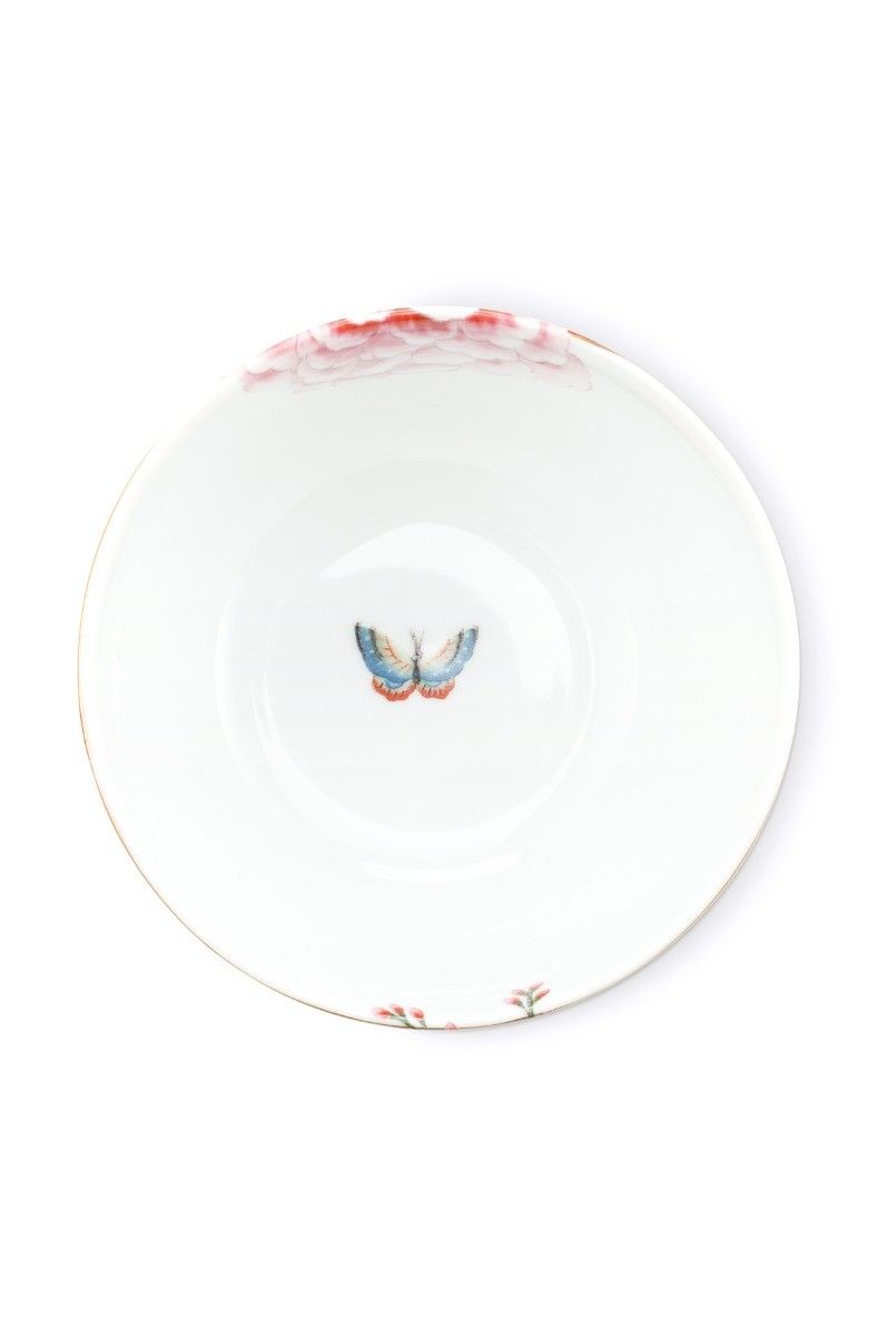 Cuenco Blushing Birds Azul 12cm