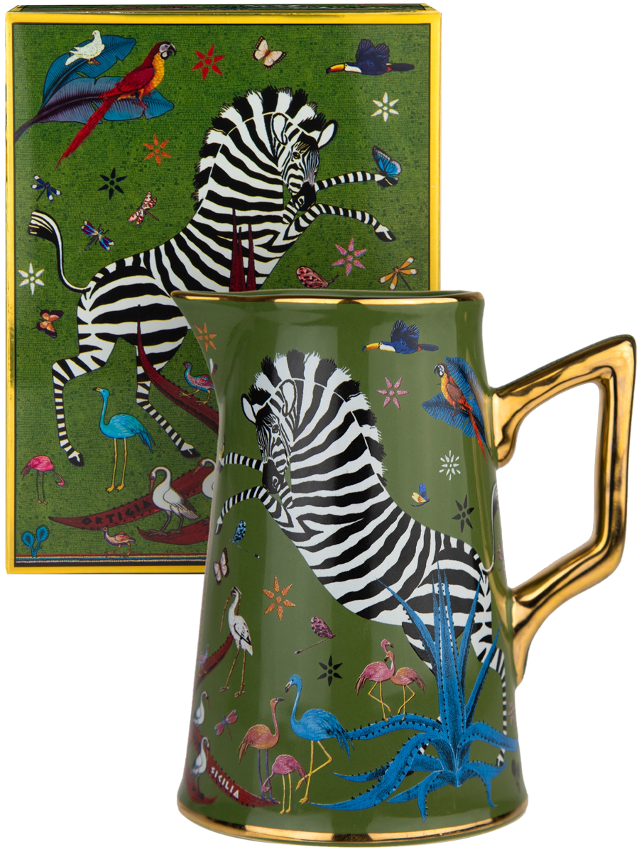 Jug Ceramic Green