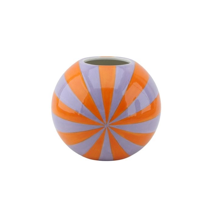 Vase - Flor Vaseista - Naranja/lila