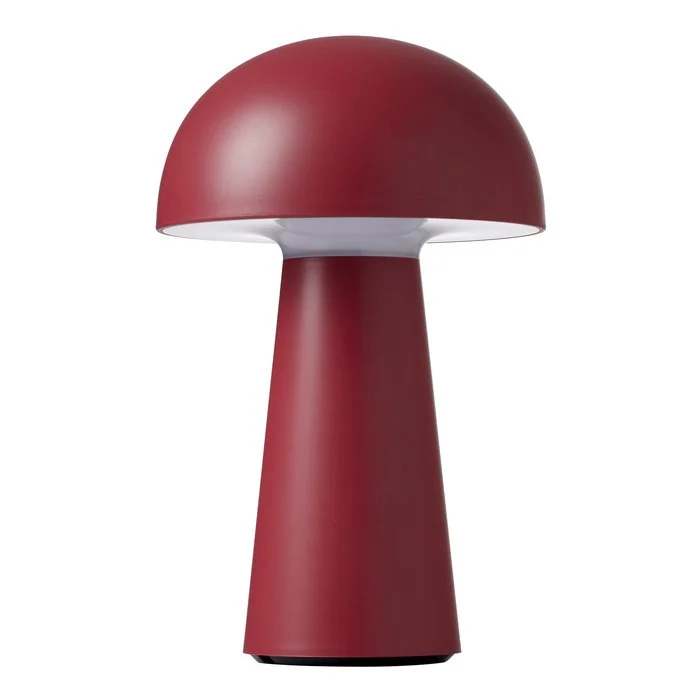 LÁMPARA DE MESA VINO ROJO