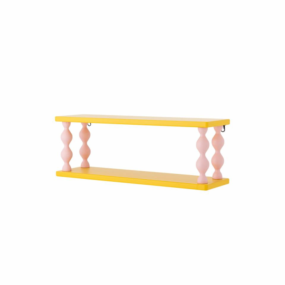 Estante Bibiola, Amarillo, MDF