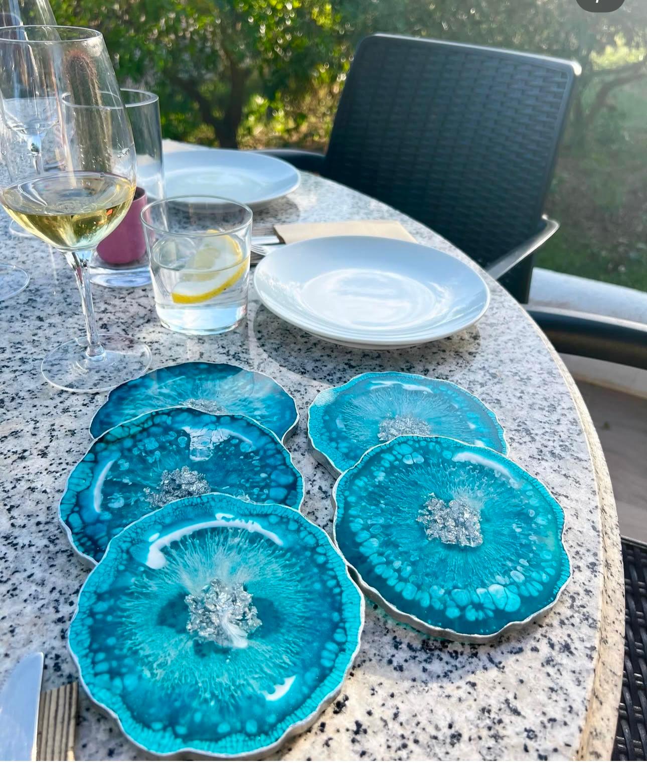 POSAVASOS AZUL