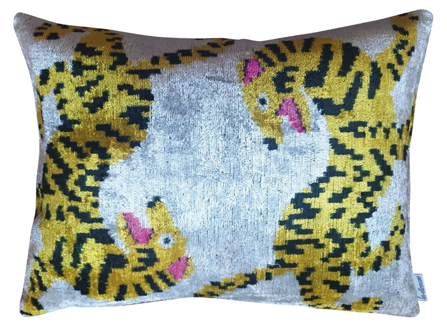 Cojines De Terciopelo De Seda – Leopards