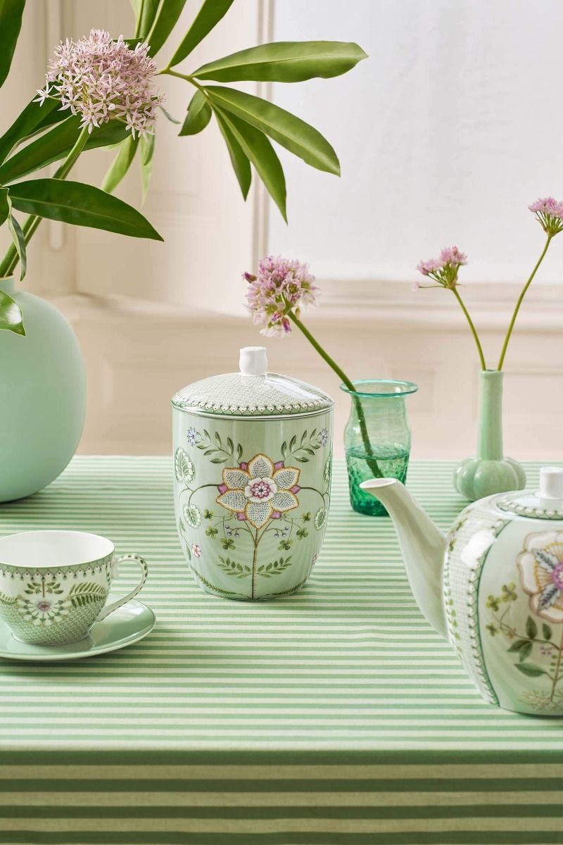 Tarro de almacenamiento Lily&Lotus verde claro