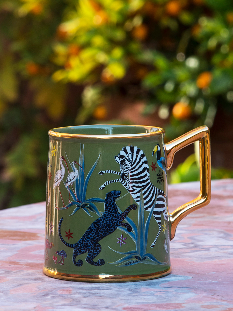 Tazza Cerámica Verde