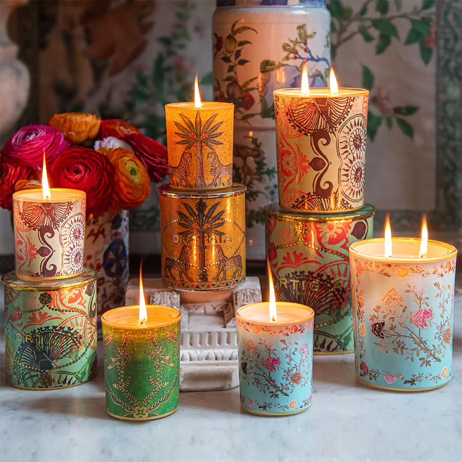 Zagara Decorated Candle SM