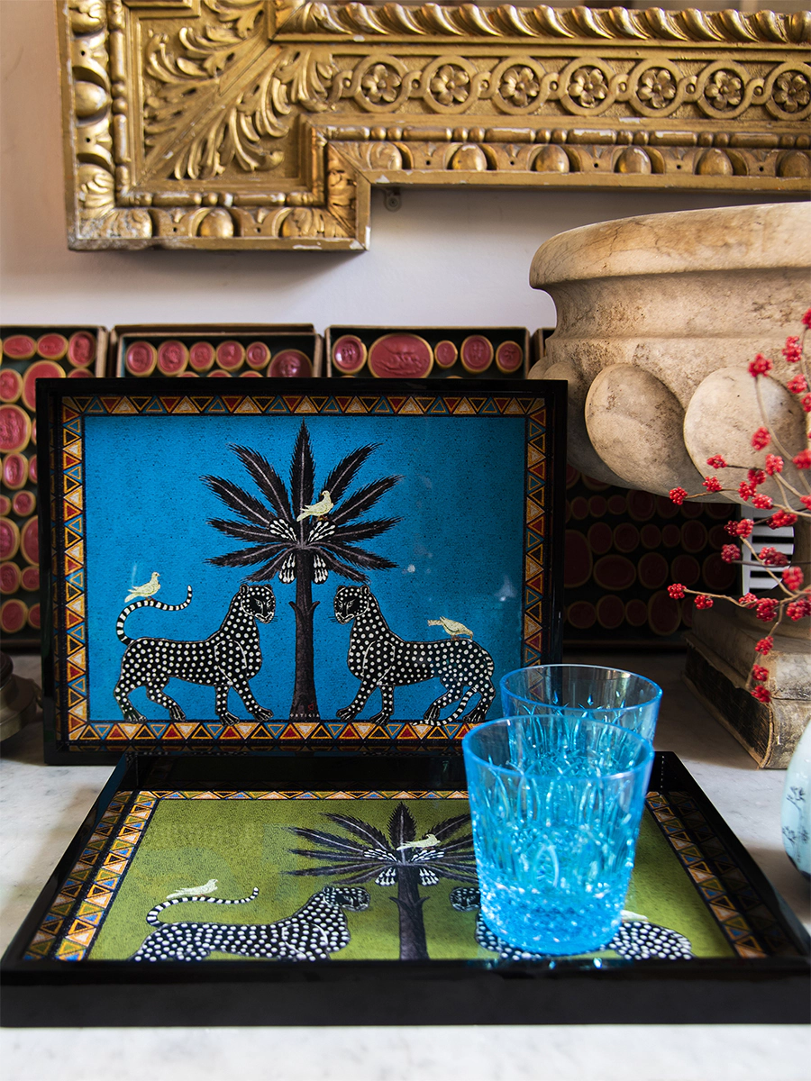 Tray Large Blue Mosaico (38 x 28cm)