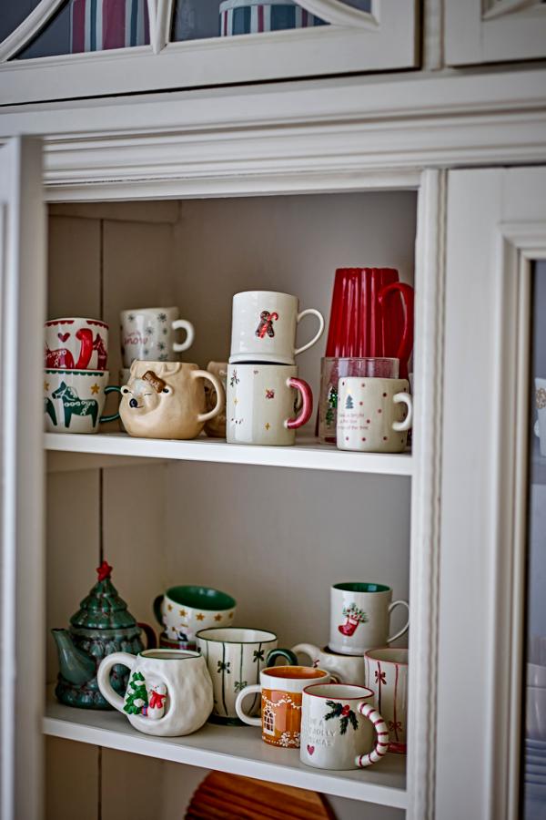 Taza Gina, marrón, gres