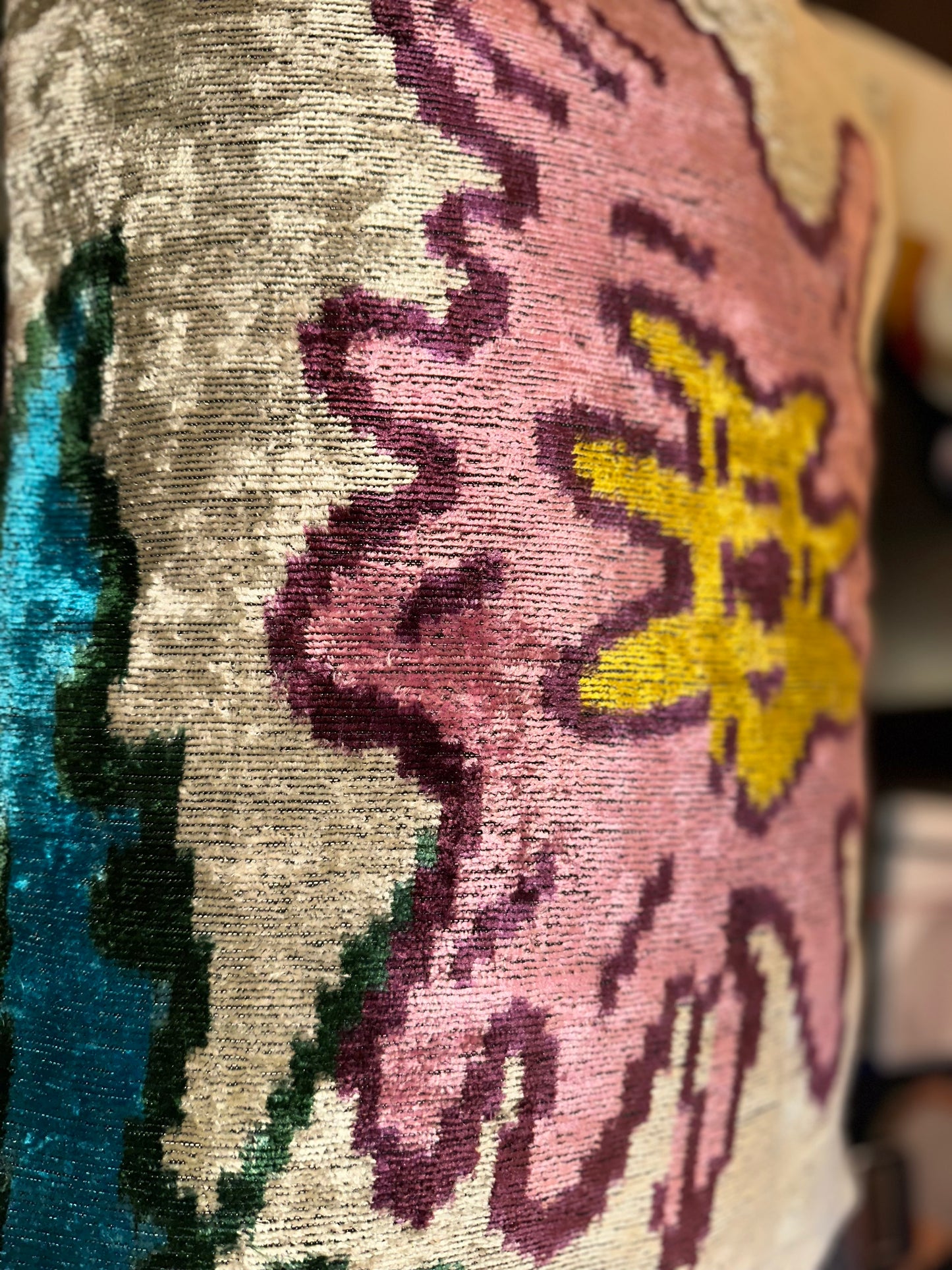 Cojín terciopelo ROSA AM