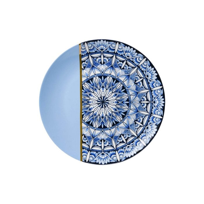 Plato  Mandala azul