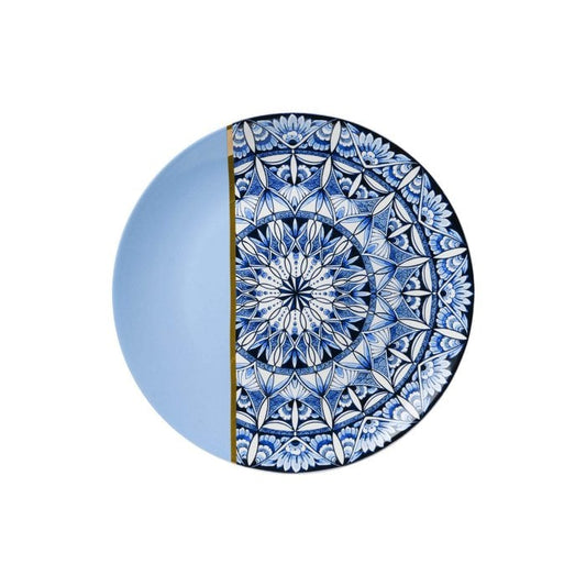 Plato  Mandala azul