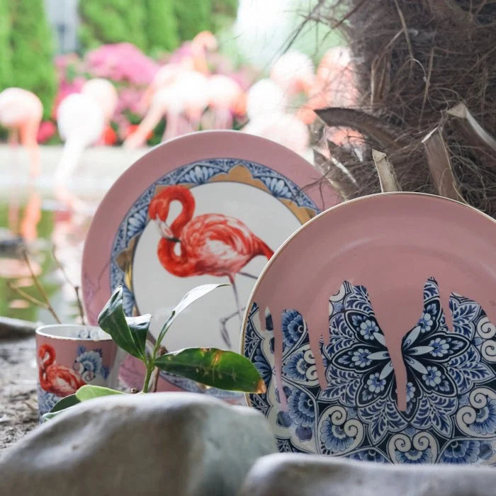 Plato Mandala flamenco
