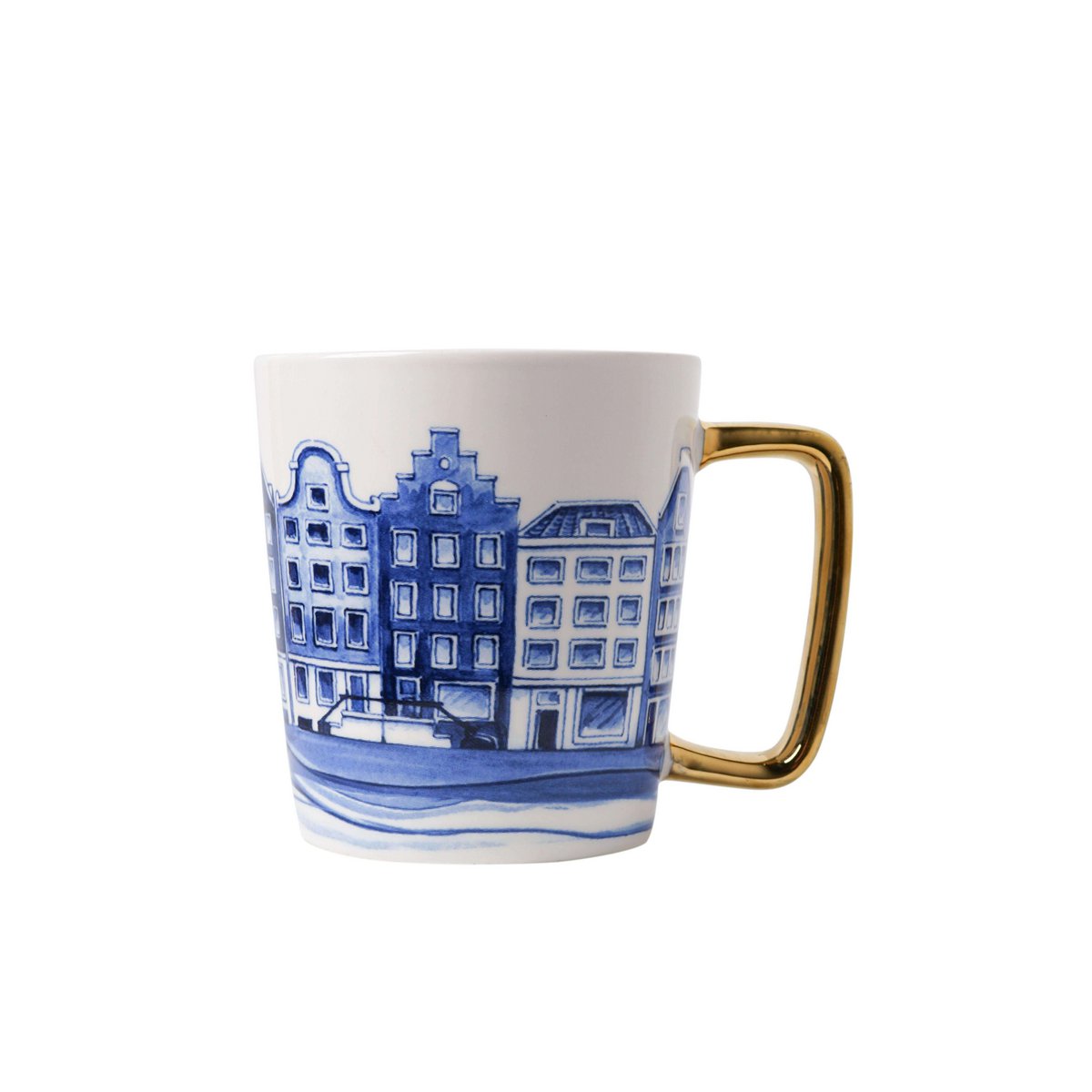 Taza Casas oro