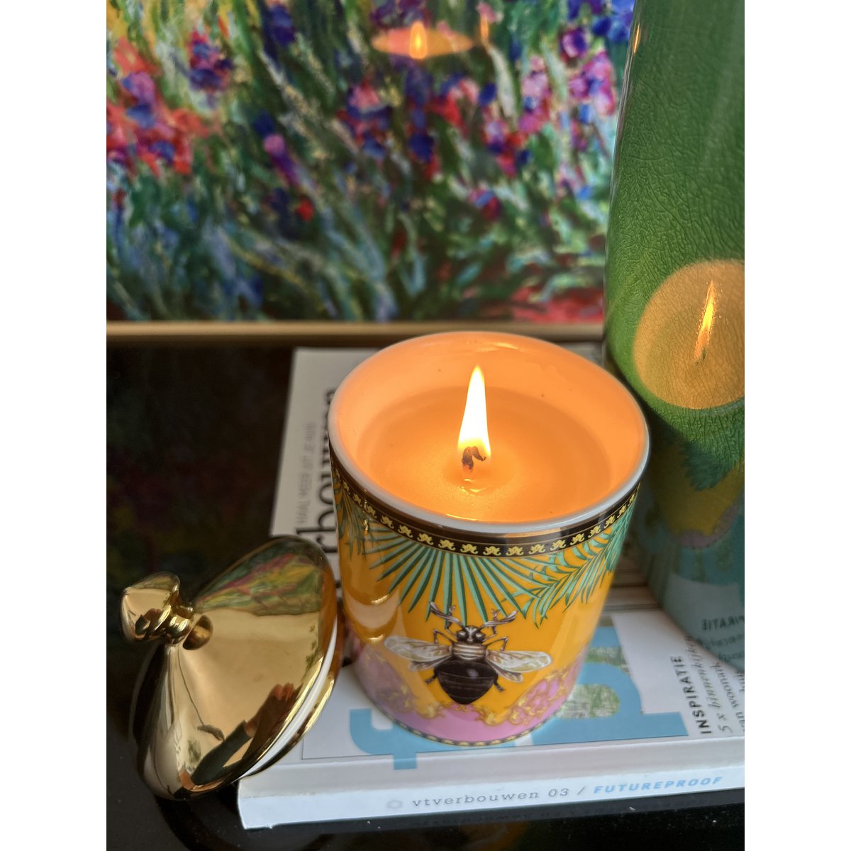 Inicio Velas Tarro hiedra fragancia vegetal natural
