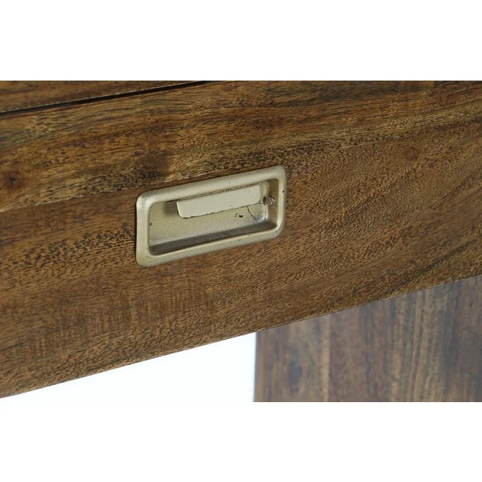 CONSOLA ACACIA 110X27,5X76 NATURAL MARRON MB178511