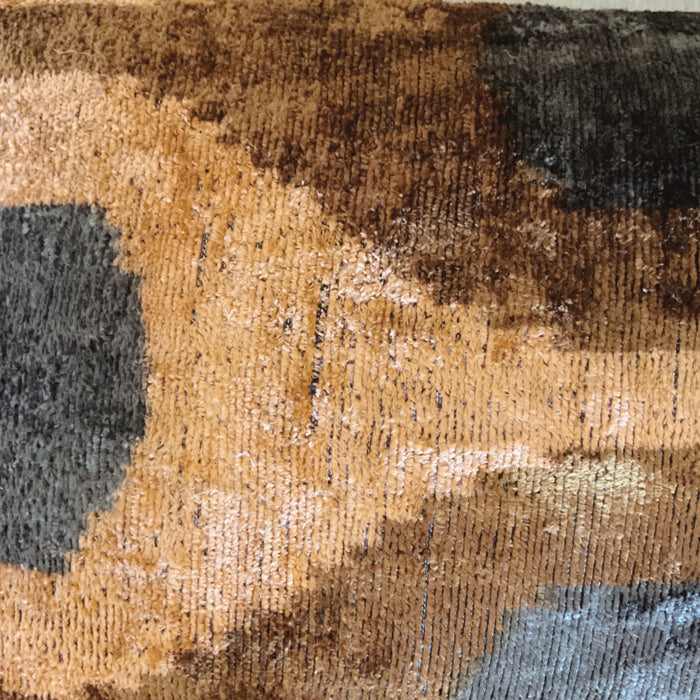 Cojín Terciopelo Ikat ChocoChic Mini