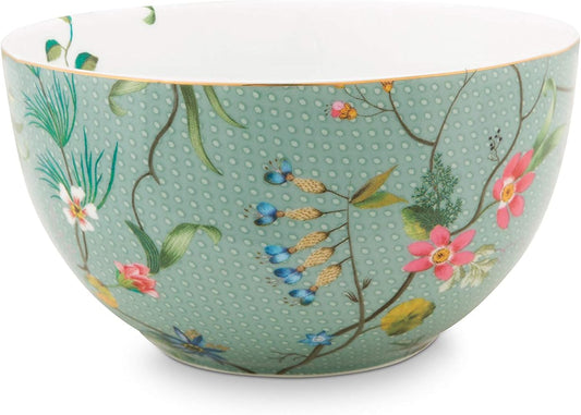 Bowl Jolie Flowers Blue 12cm