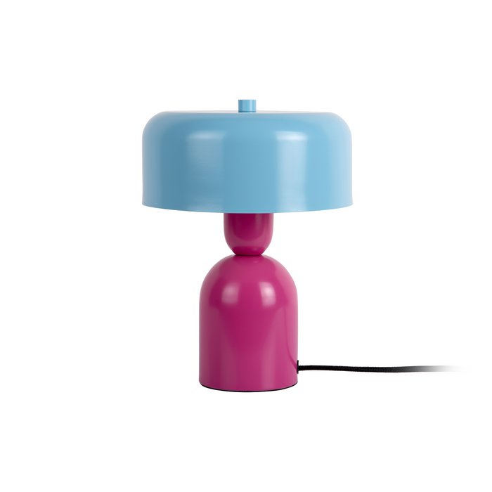 Lámpara de Mesa Doble Funky azul