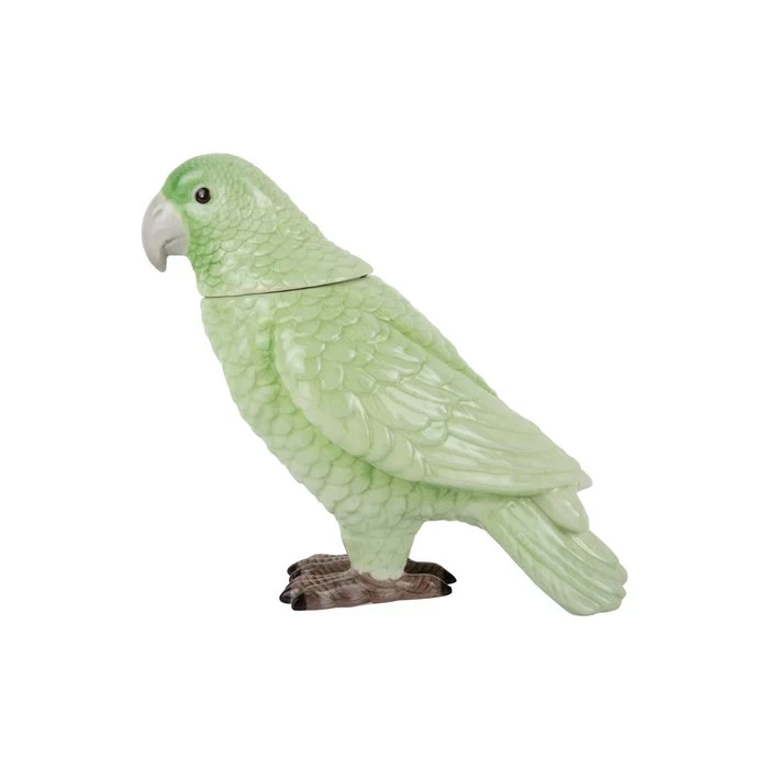 Tarro de almacenamiento pájaro VERDE