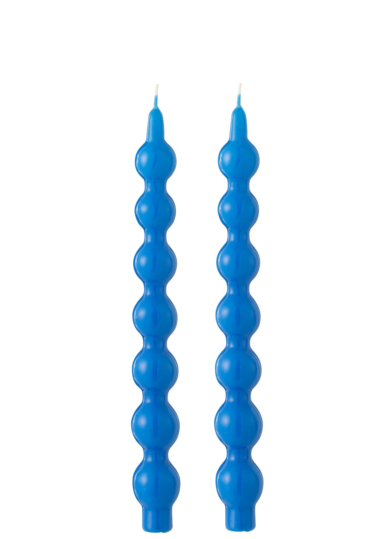 Caja 2 Velas Calabaza Azul-5h (40574)