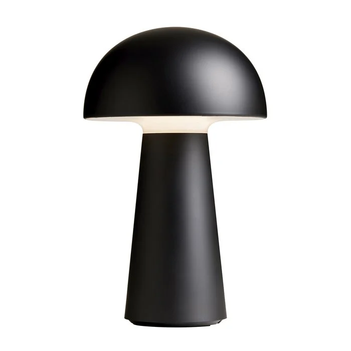 LAMPARA DE MESA NEGRA
