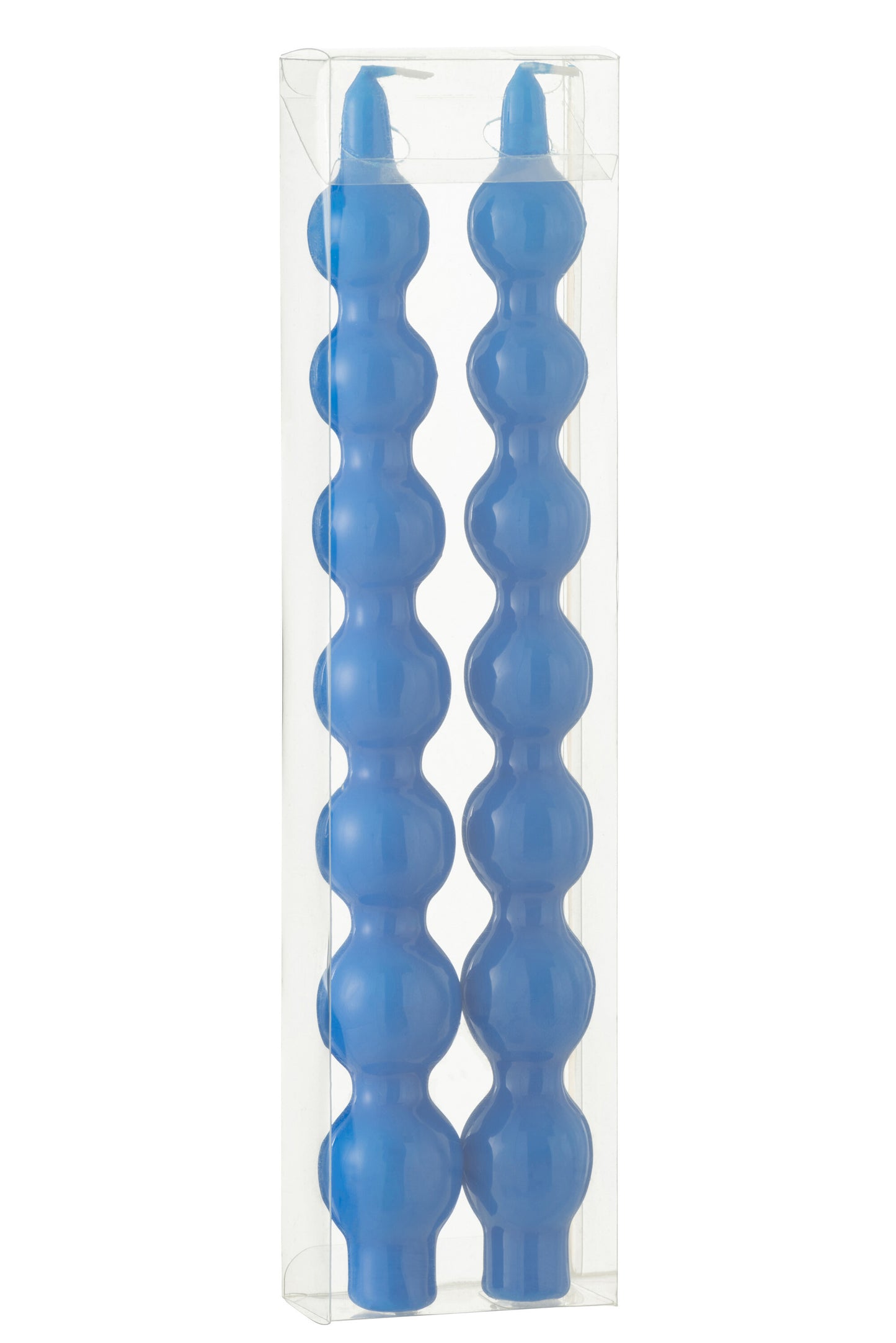 Caja 2 Velas Calabaza Azul-5h (40574)