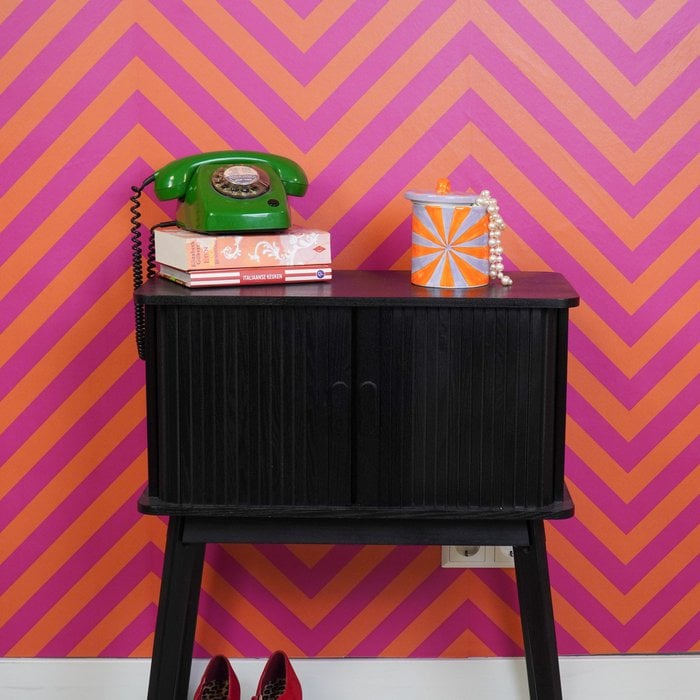 Deco Jar -Swirl - Dolomita - Naranja/LILAC