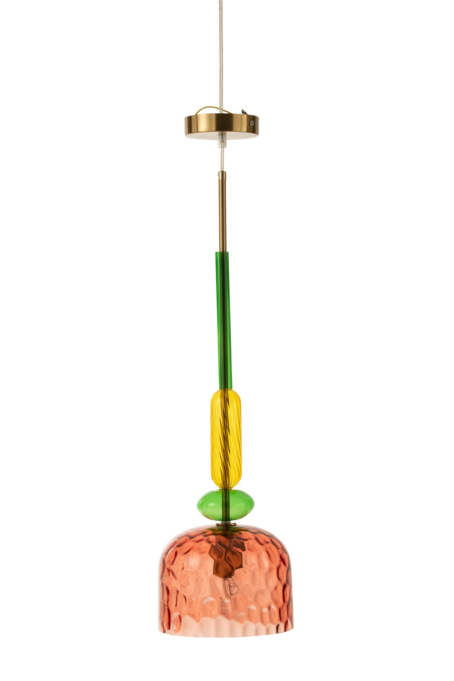 Lampara Colgante Fiona Vidrio Mix (31642)