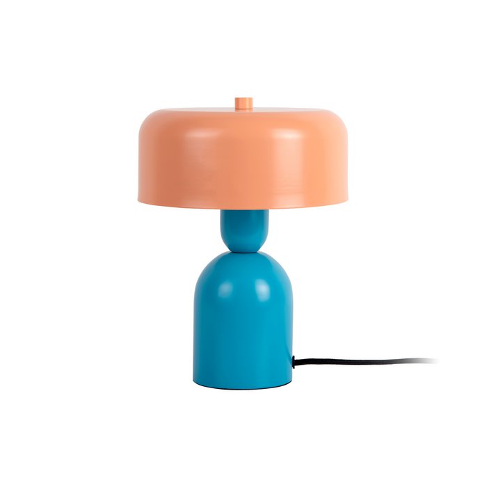Lámpara de Mesa Doble Funky naranja, azul
