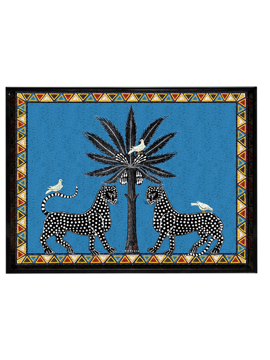 Tray Large Blue Mosaico (38 x 28cm)