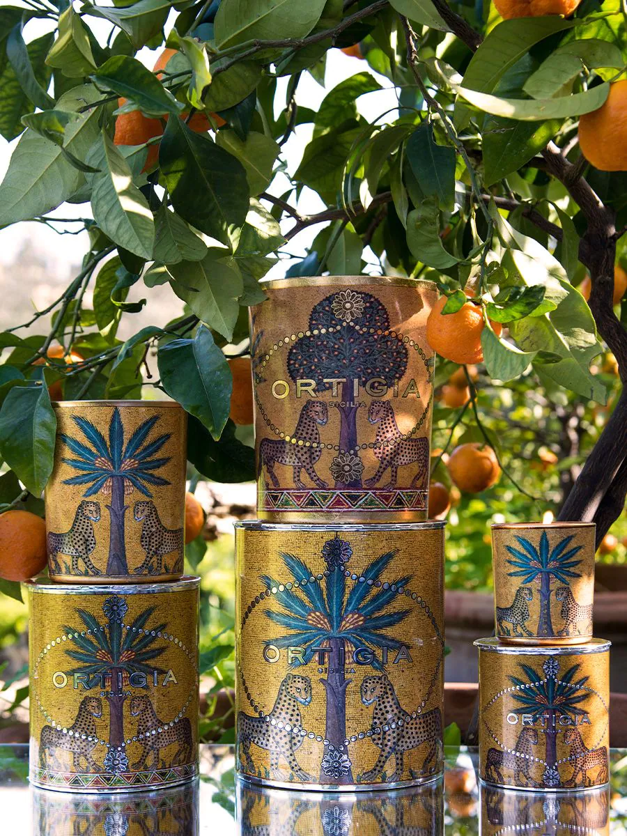 Zagara Decorated Candle Large