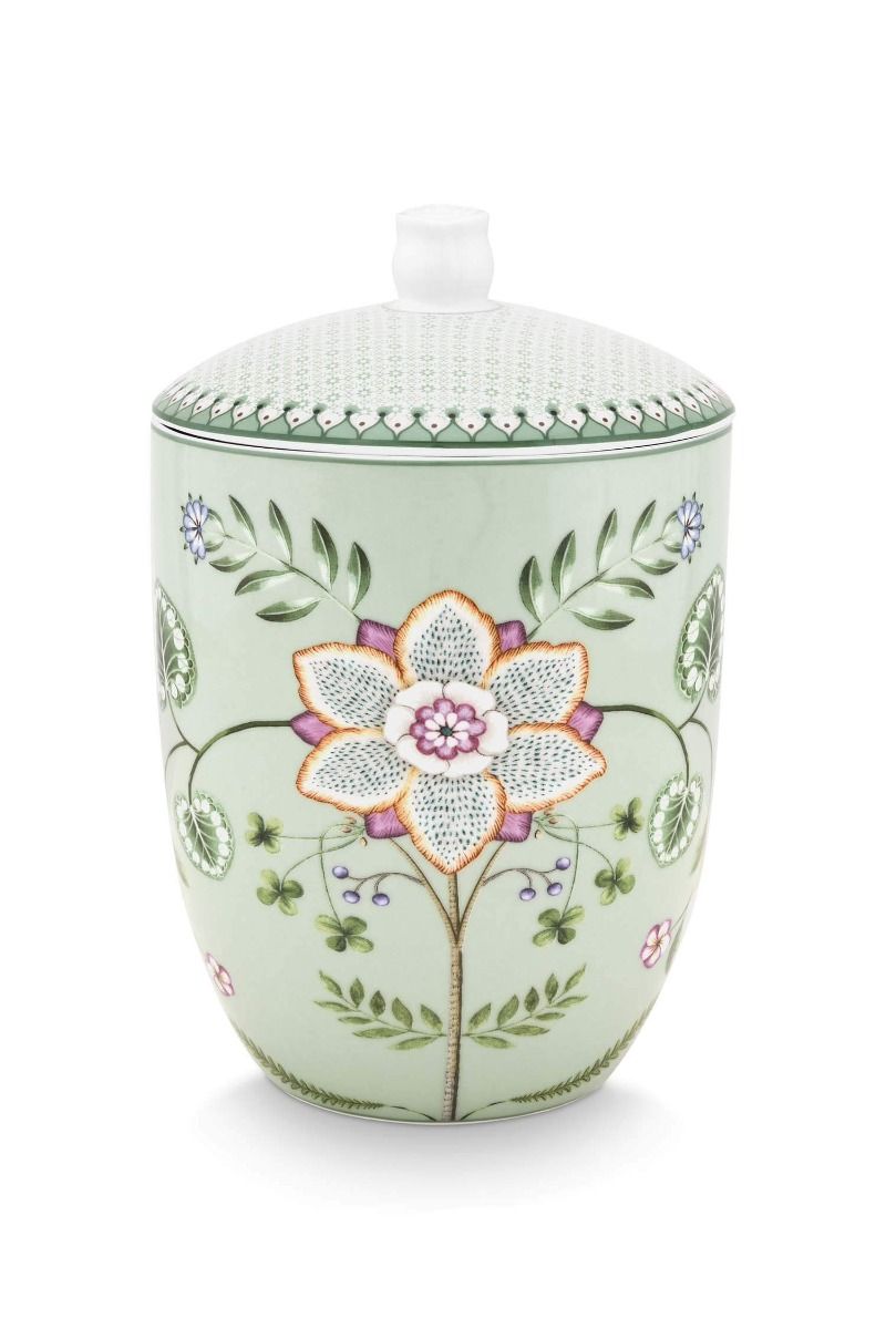 Tarro de almacenamiento Lily&Lotus verde claro
