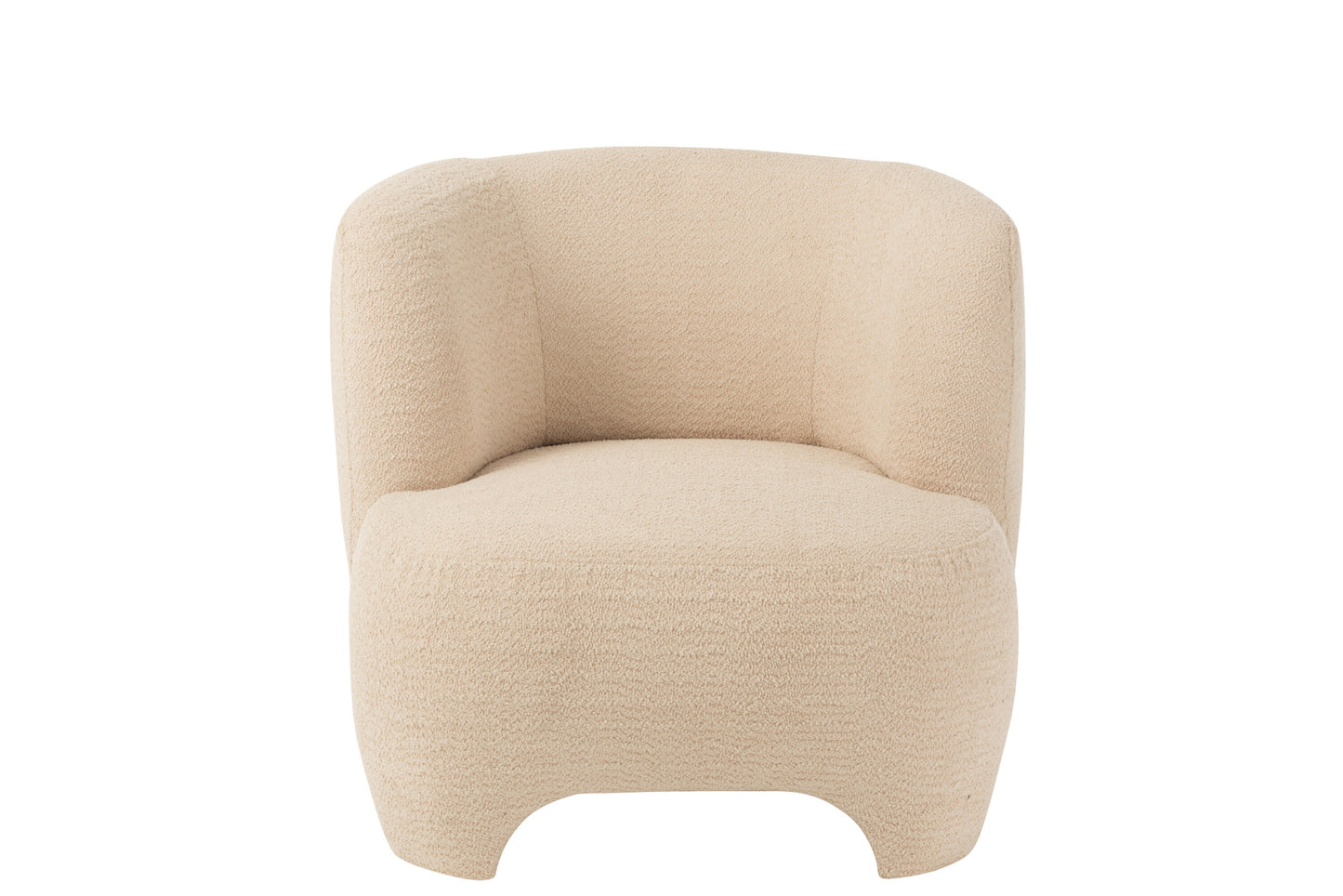Asiento 1 Persona Tejido Textil/Madera Blanco (38846)
