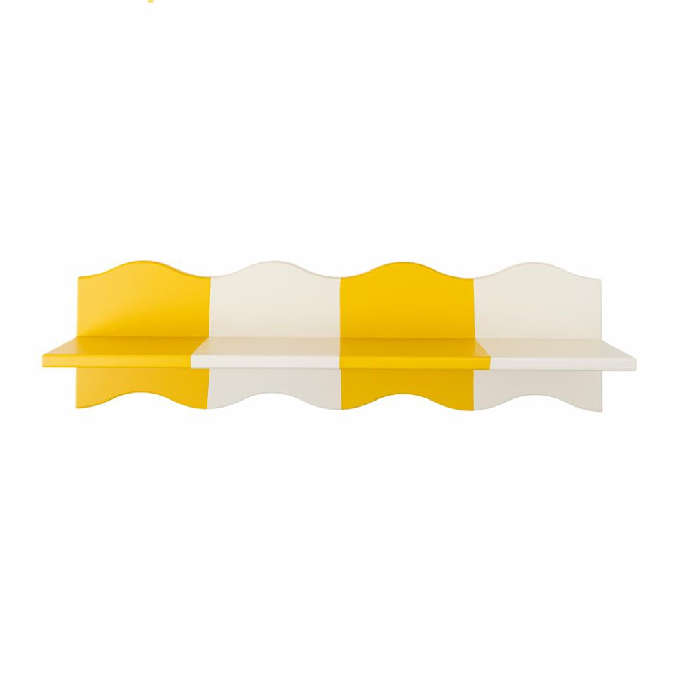 Estante Bubbi, amarillo, MDF