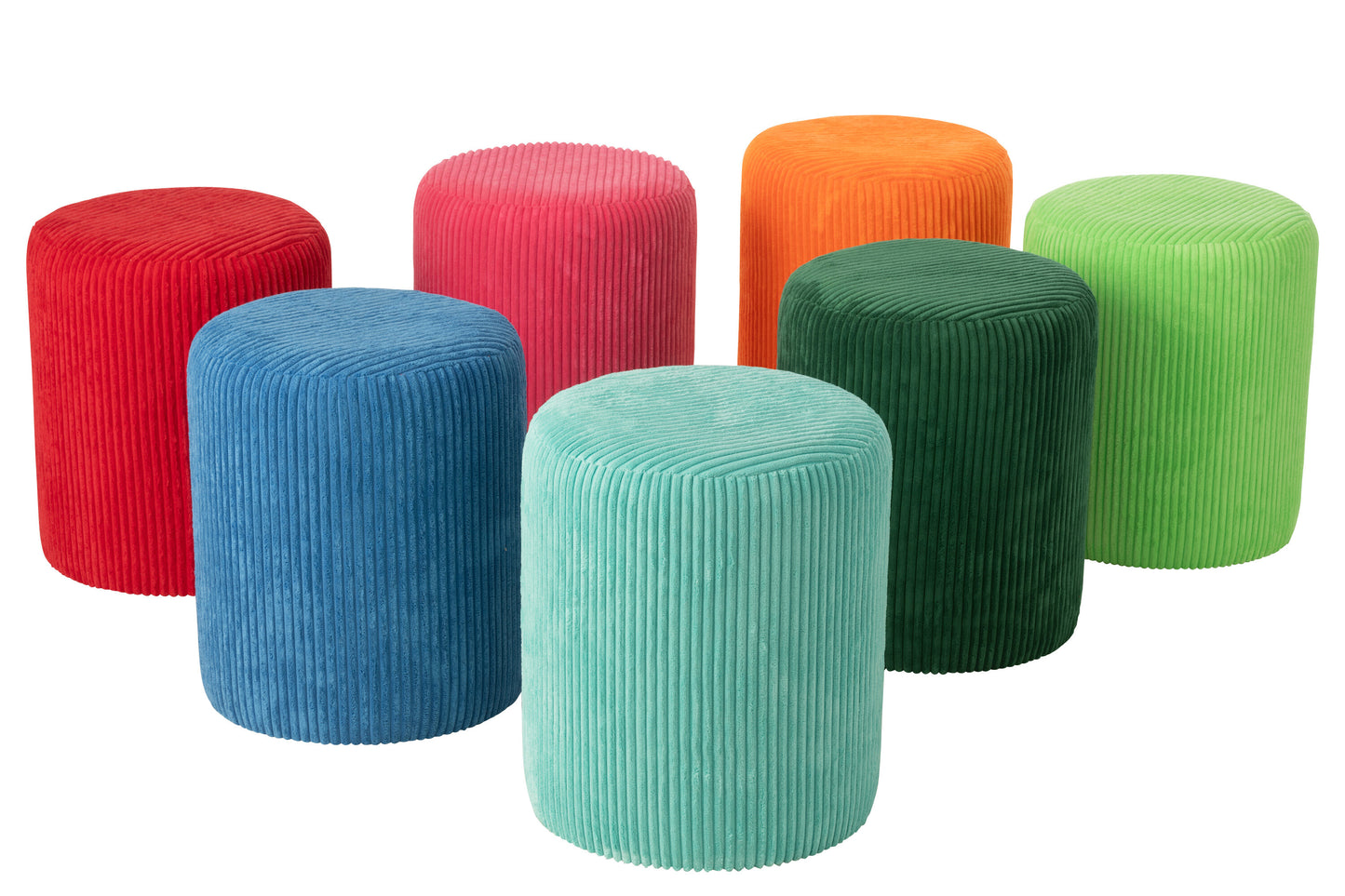 Taburete Colorful Mdf Azul Cobalto (55822)