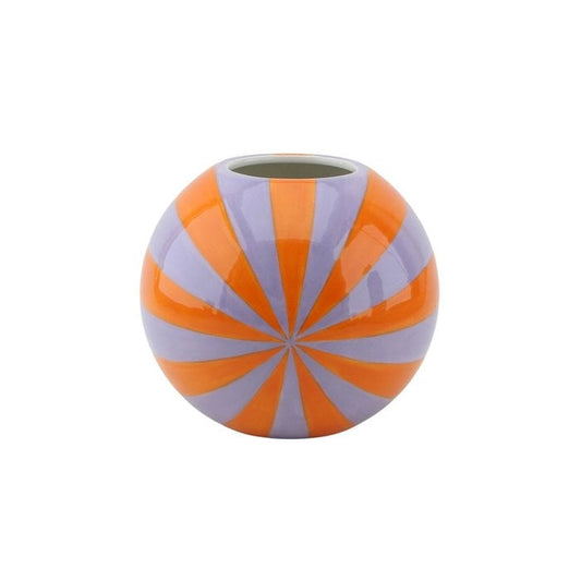 Vase - Flor Vaseista - Naranja/lila