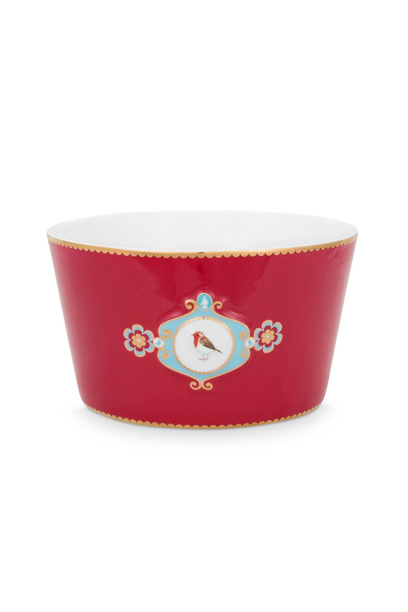 Love Birds Bowl Red