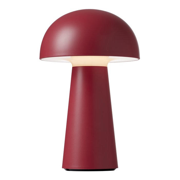 LÁMPARA DE MESA  VINO ROJO
