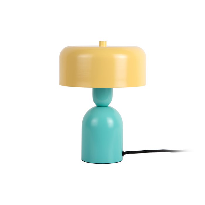 Lámpara de Mesa Doble Funky amarilla