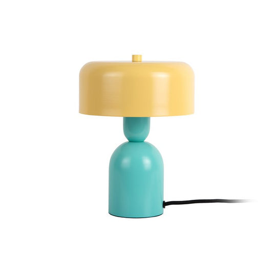 Lámpara de Mesa Doble Funky amarilla