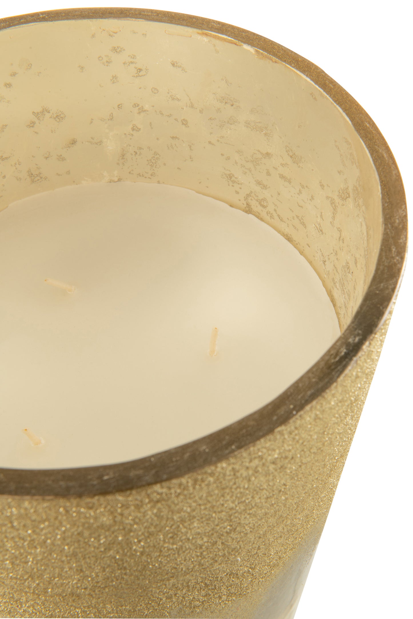 Vela Aroma M-Chic Vidrio Oro Extra Largo 160h (35733)