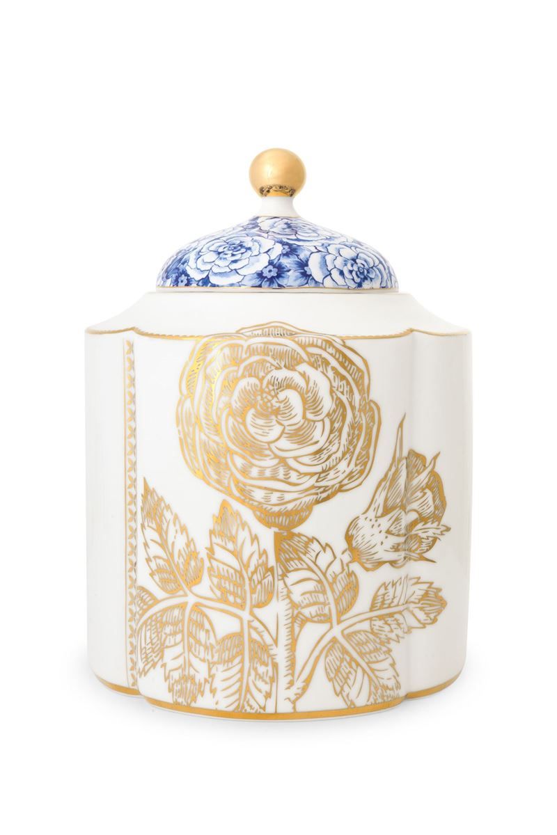 Tarro de almacenamiento Royal White